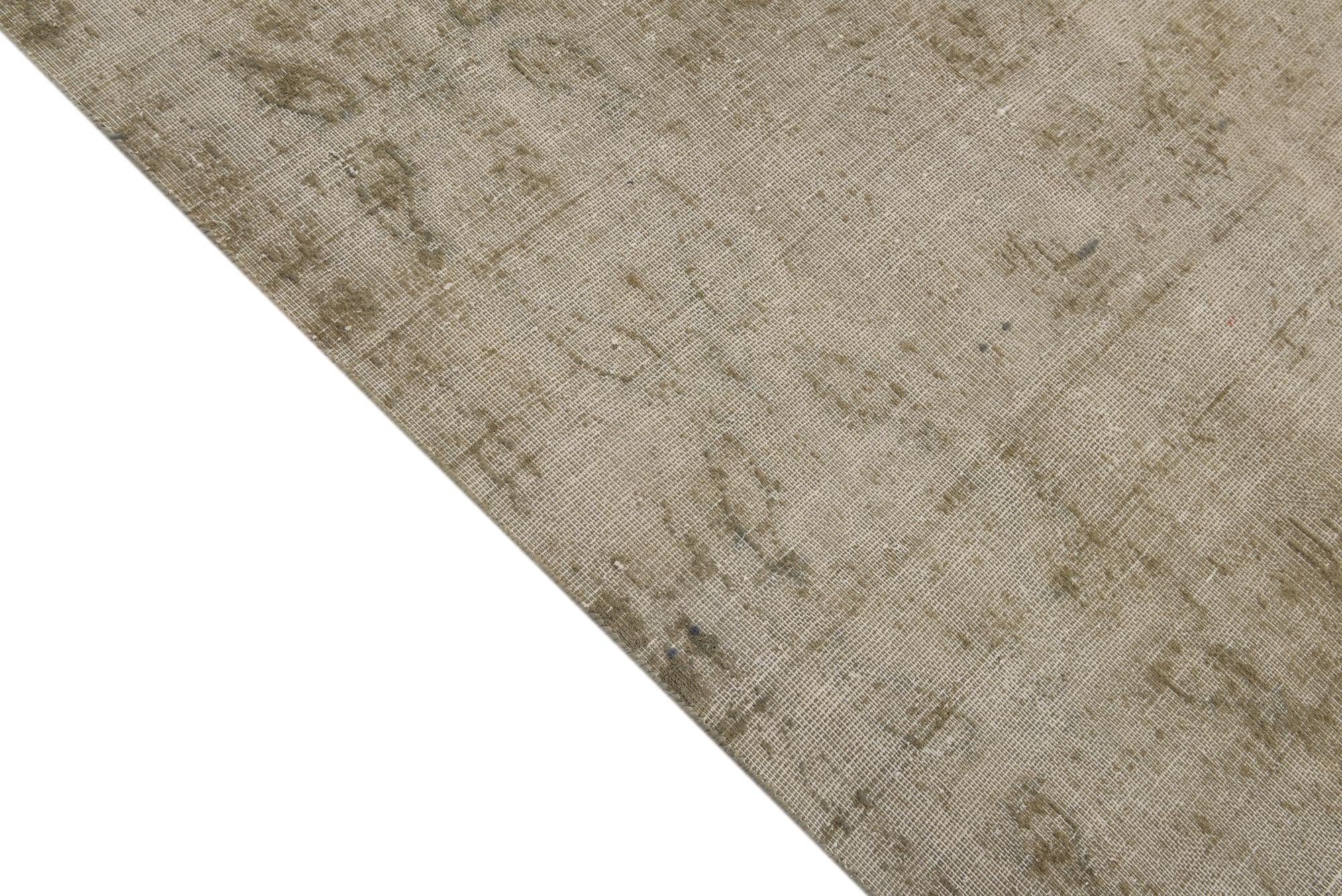9' 5 x 12' 6 Hand Knotted Ultra Vintage Persian Wool Rug