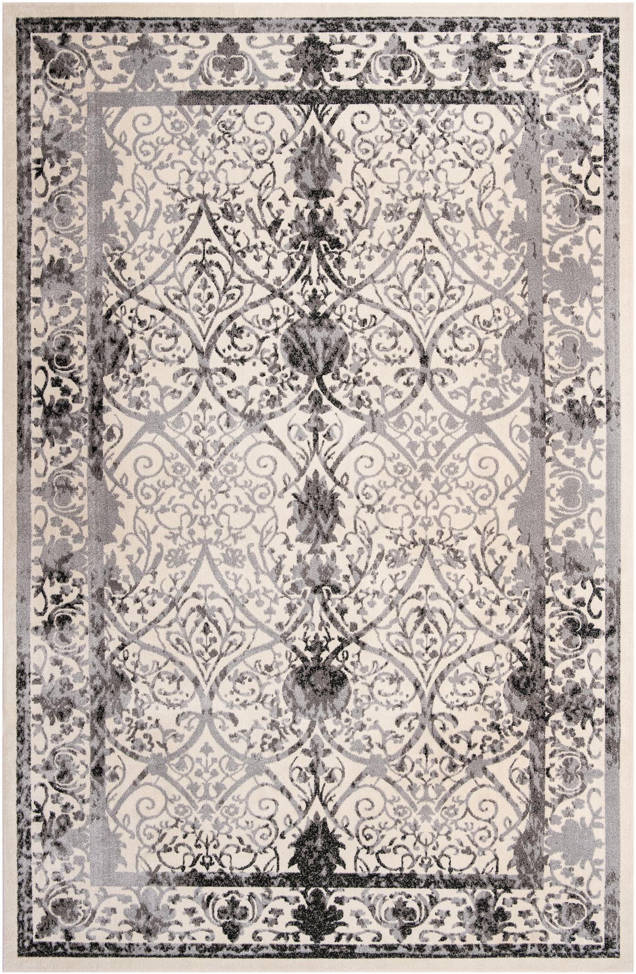 Rug Ivory and Gray Swatch link