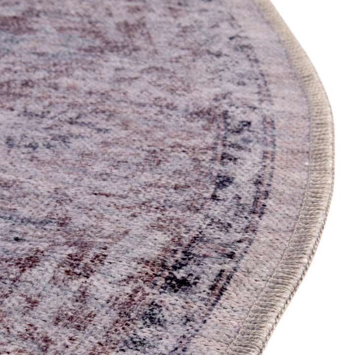 220cm x 220cm Washable Mangata Round Rug