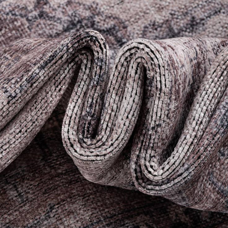 Detail image of 220cm x 220cm lavable Mangata Alfombra redondo