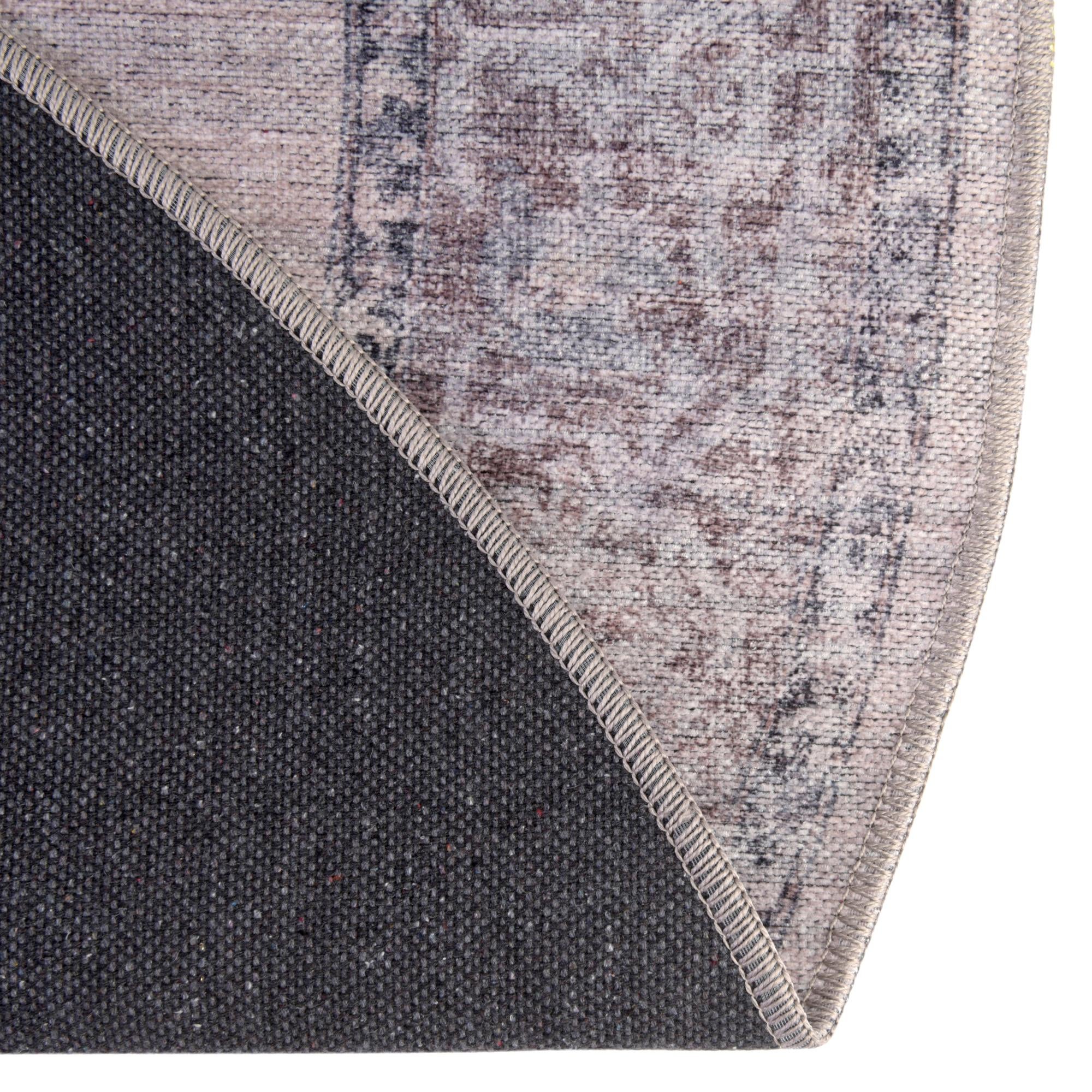 3' 3 x 3' 3 Washable Mangata Round Rug