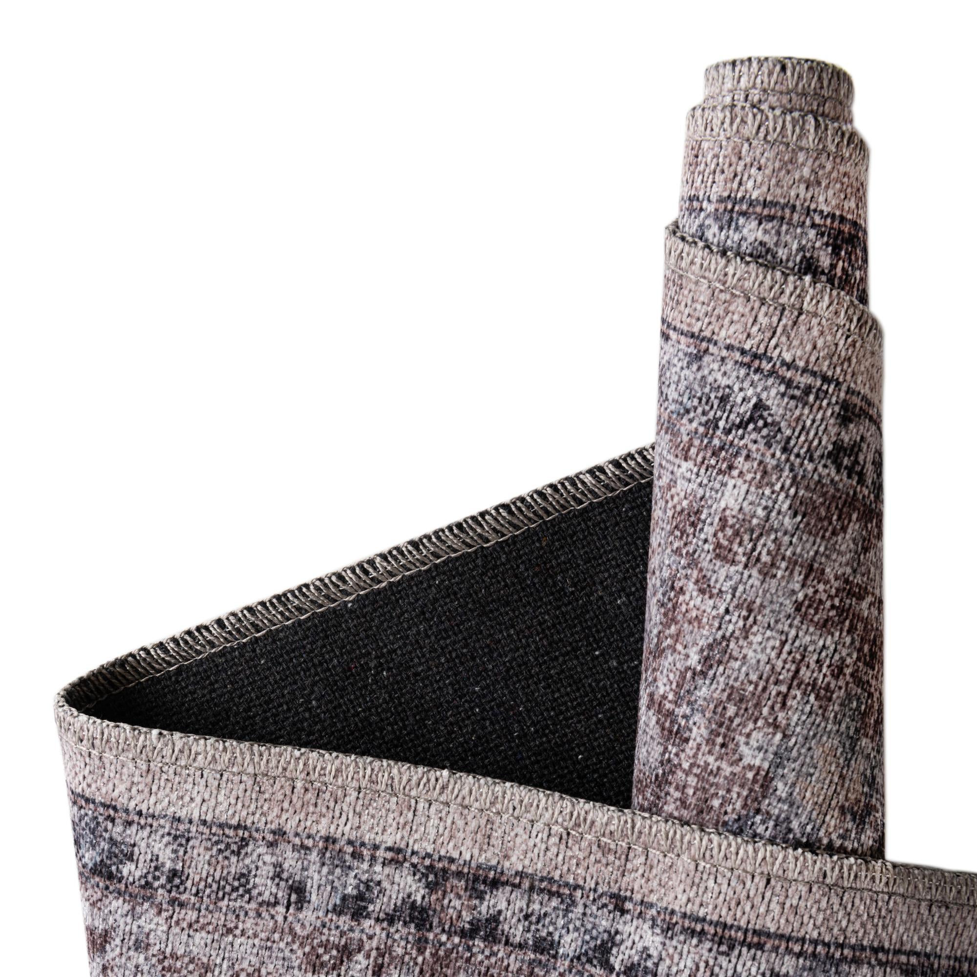 3' 3 x 3' 3 Washable Mangata Round Rug