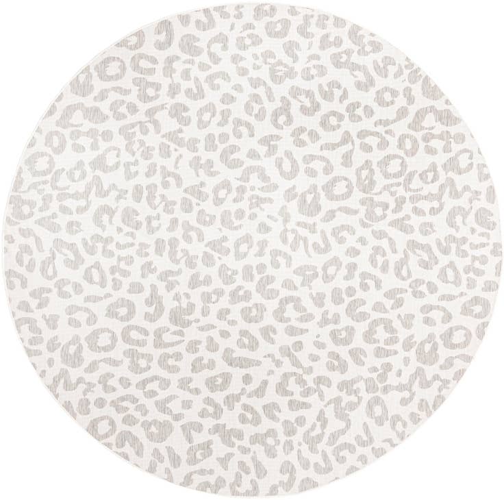 Detail image of 13' x 13' Easy-Clean Safari Indoor / Outdoor Round Rug