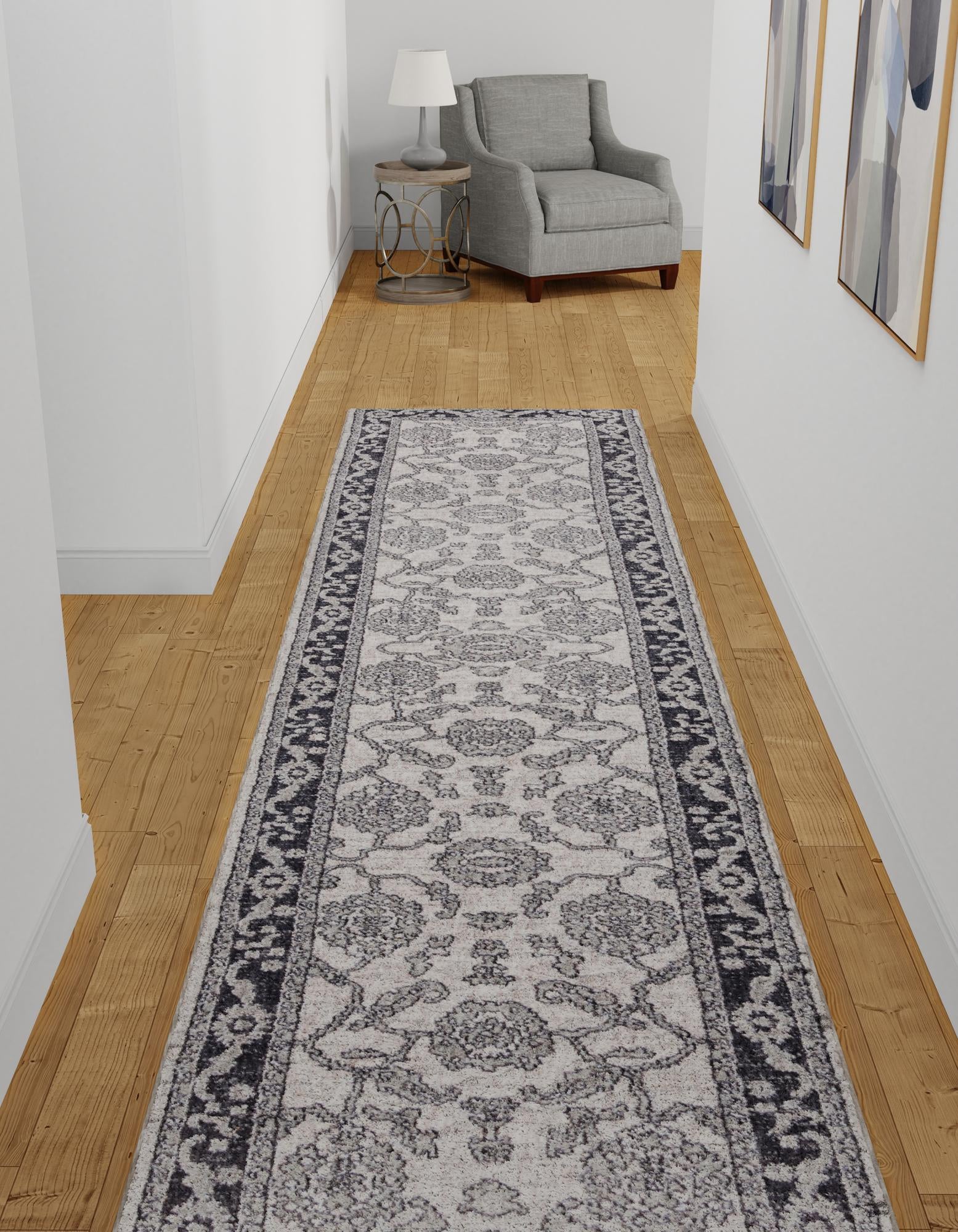 2' x 8' Eco Traditional Runner Rug
