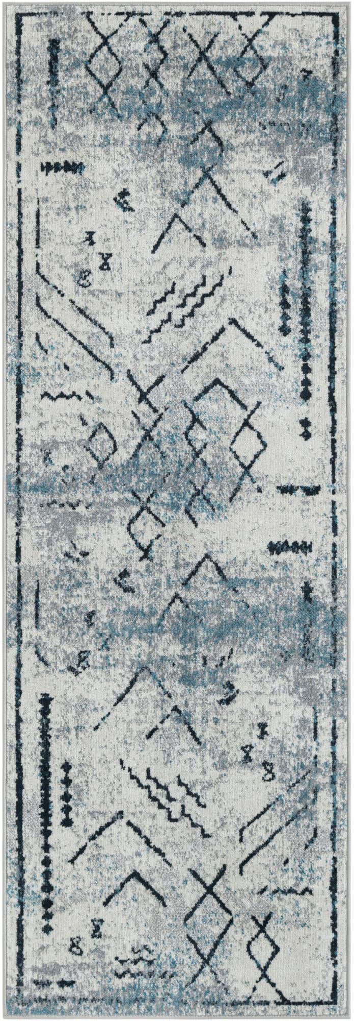 2' x 6' Kamala Washable Runner Rug