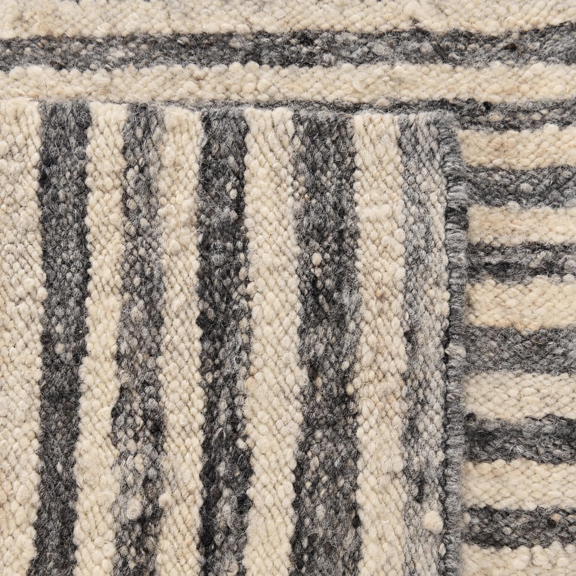 Detail image 12 of 12: 2' 11 x 5' 11 Hand Knotted Moroccan Wool Runner Rug