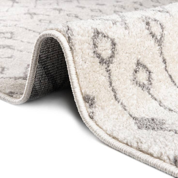 Detail image of 2' x 8' Moroccan Trellis Runner Rug