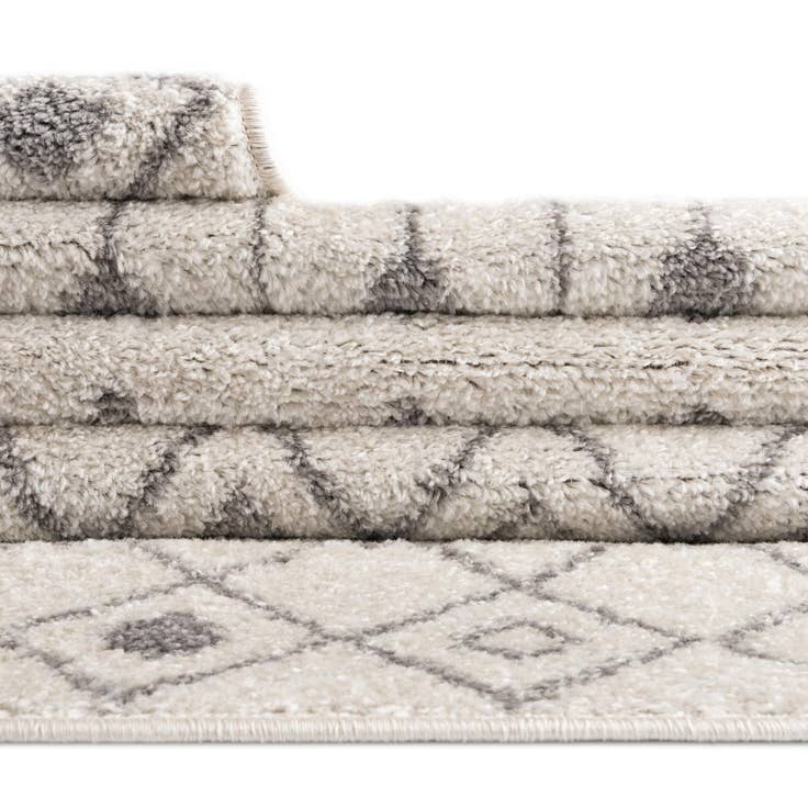 Detail image of 2' x 5' 3 Moroccan Trellis Runner Rug