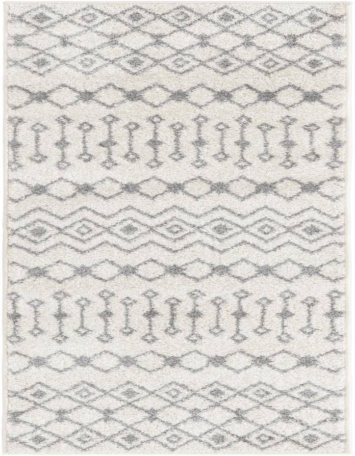 Detail image of 2' x 6' Moroccan Trellis Runner Rug