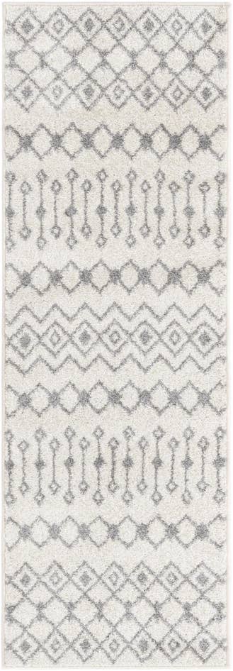 Detail image of 2' x 6' Moroccan Trellis Runner Rug