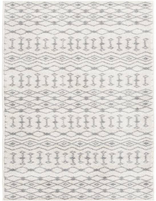 Detail image of 2' 7 x 10' Moroccan Trellis Runner Rug
