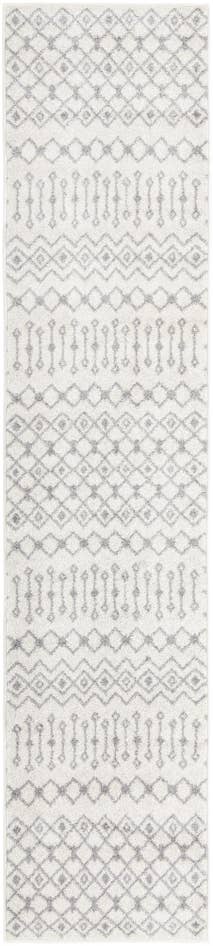Detail image of 2' 7 x 12' Moroccan Trellis Runner Rug