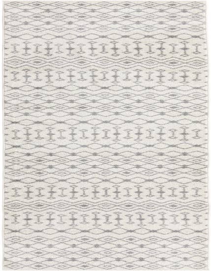 Detail image of 3' 3 x 16' 5 Moroccan Trellis Runner Rug