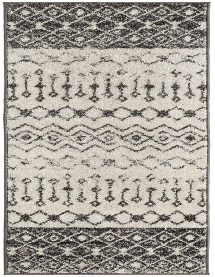 Detail image of 2' x 6' Moroccan Trellis Runner Rug