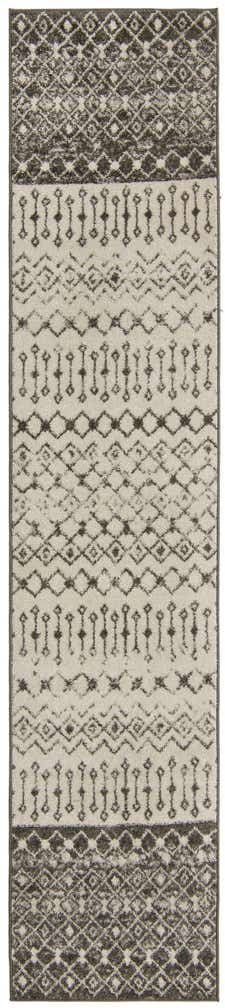 2' 7 x 12' Moroccan Trellis Runner Rug