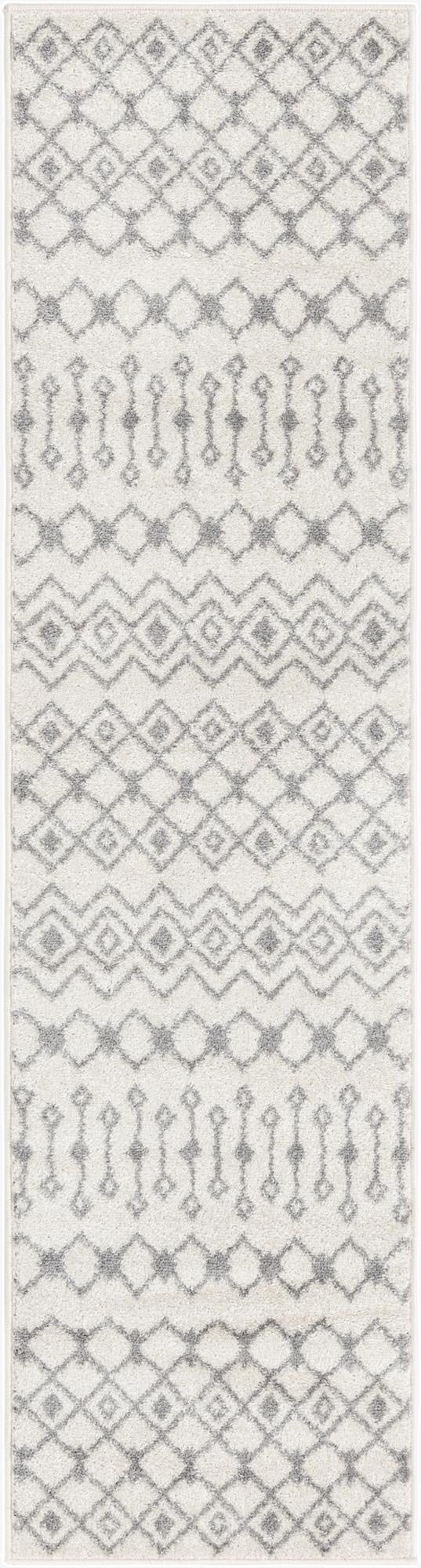 2' x 8' Moroccan Trellis Runner Rug