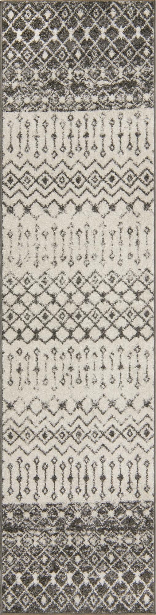 2' 7 x 10' Moroccan Trellis Runner Rug