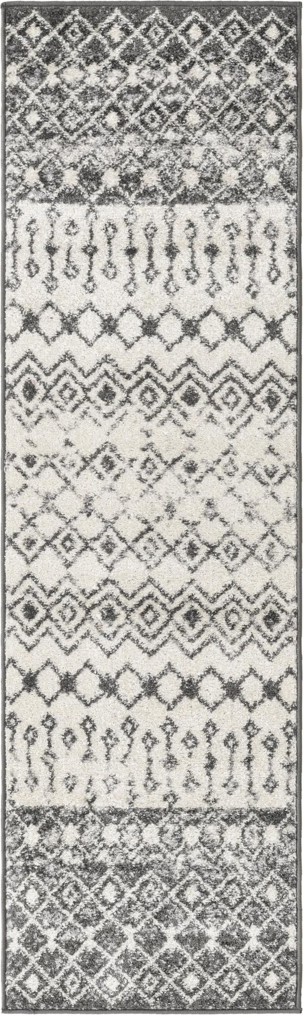 2' x 7' Moroccan Trellis Runner Rug