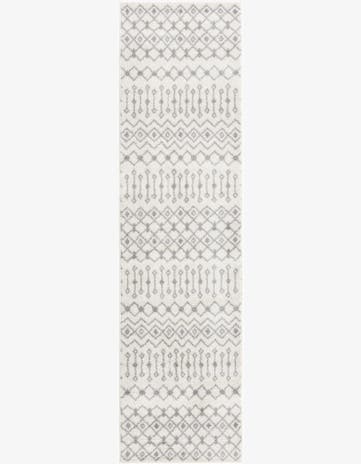 2' 7 x 10' Moroccan Trellis Runner Rug
