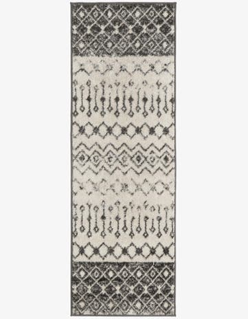 2' x 6' Moroccan Trellis Runner Rug