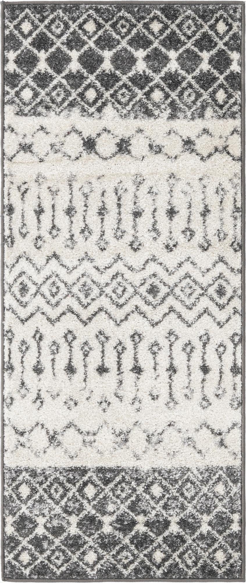 2' x 5' 3 Moroccan Trellis Runner Rug