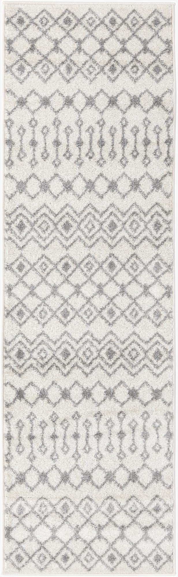 Primary image 2' x 7' Moroccan Trellis Runner Rug