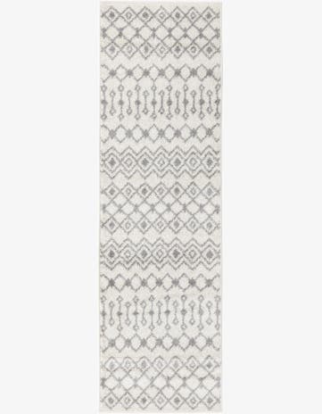 2' x 7' Moroccan Trellis Runner Rug