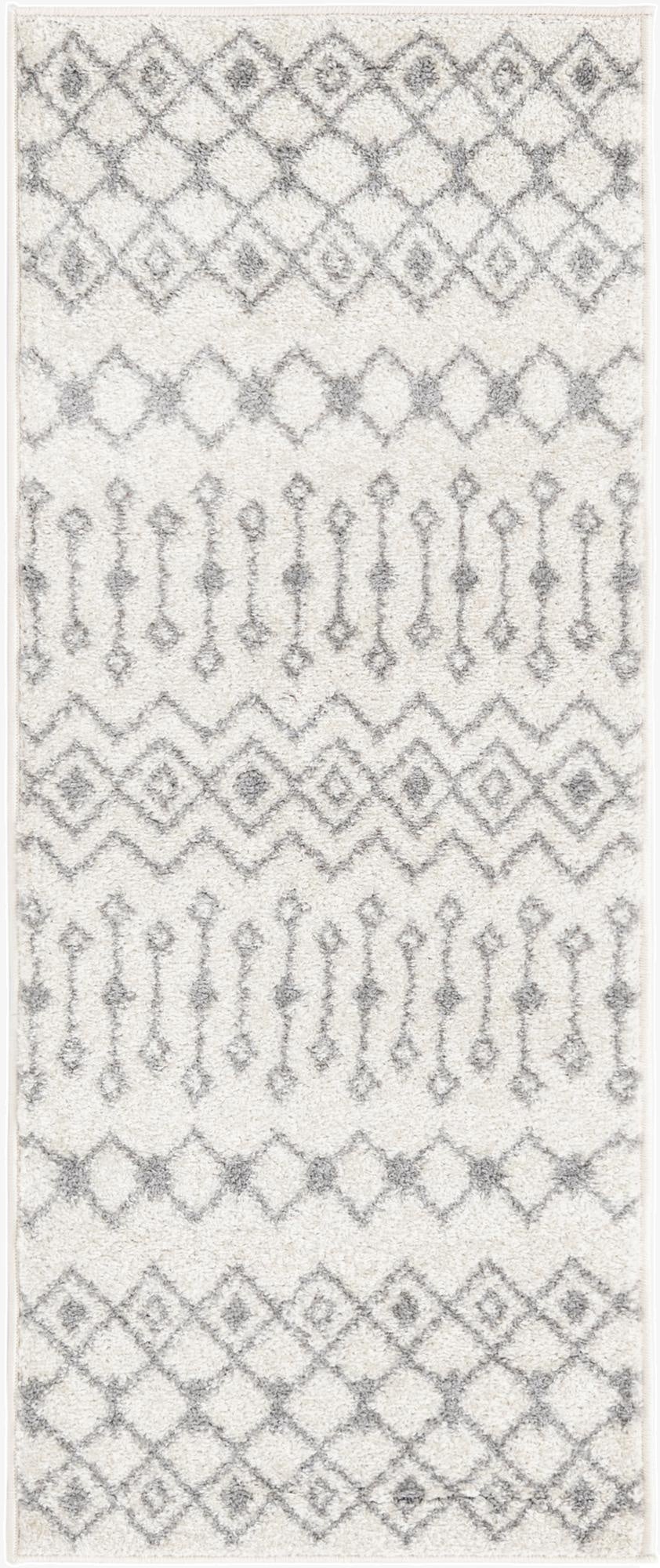 Primary image 2' x 5' 3 Moroccan Trellis Runner Rug