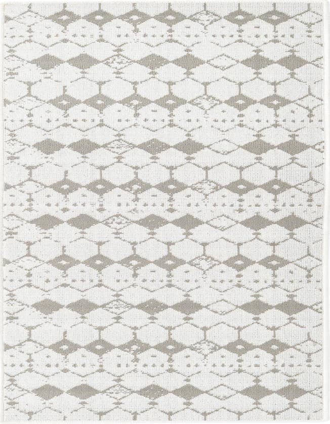 Detail image of 2' x 6' Easy-Clean Lattice Indoor / Outdoor Runner Rug