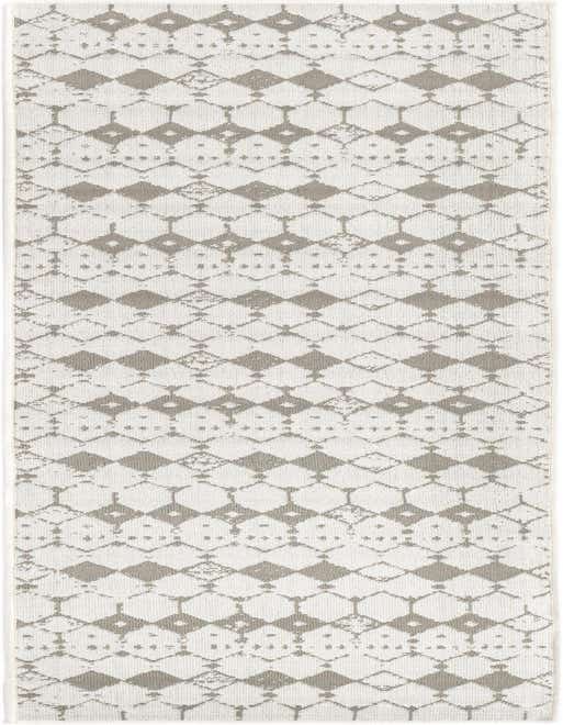 2' x 8' Easy-Clean Trellis Indoor / Outdoor Runner Rug