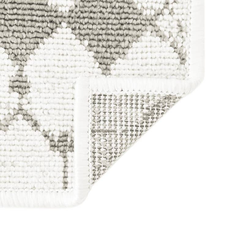 Detail image of 2' x 6' Easy-Clean Trellis Indoor / Outdoor Runner Rug
