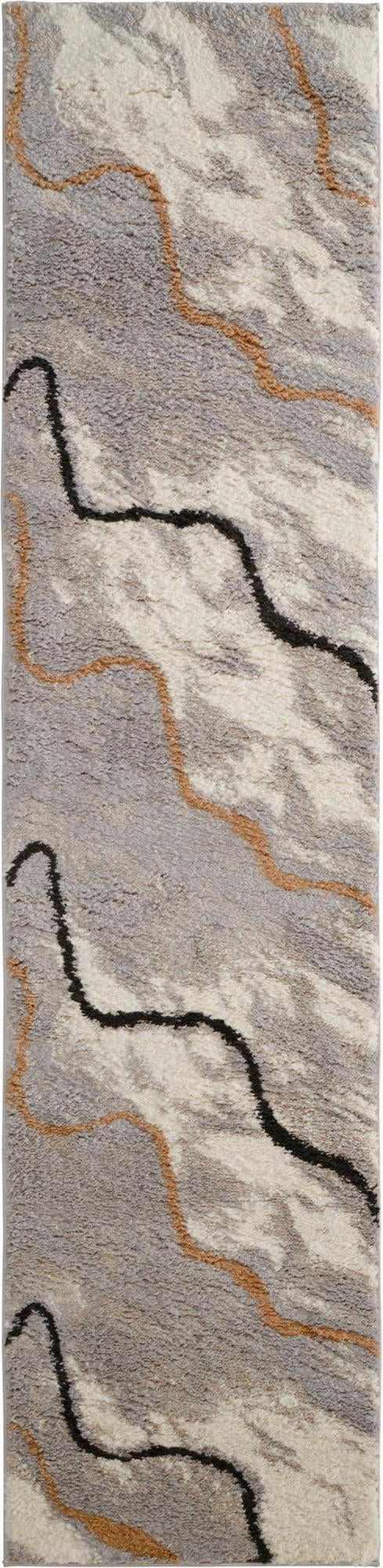 2' x 8' Sepia Runner Rug