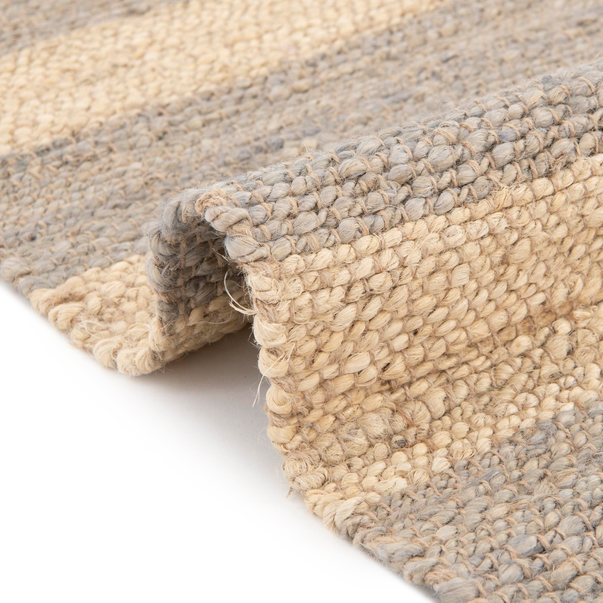 7' 10 x 7' 10 Handmade Braided Jute Square Rug