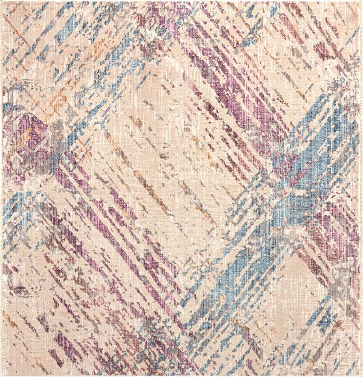 Detail image of 7' 10 x 7' 10 Deepa Square Rug