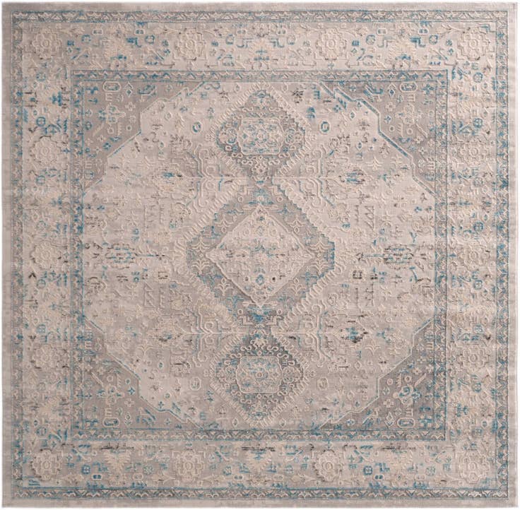 Detail image of 7' 10 x 7' 10 Finsbury Square Rug