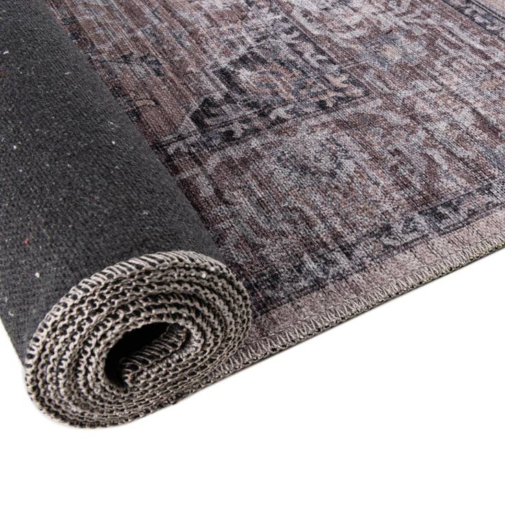 Detail image of 100cm x 100cm lavable Mangata Alfombra Cuadrado