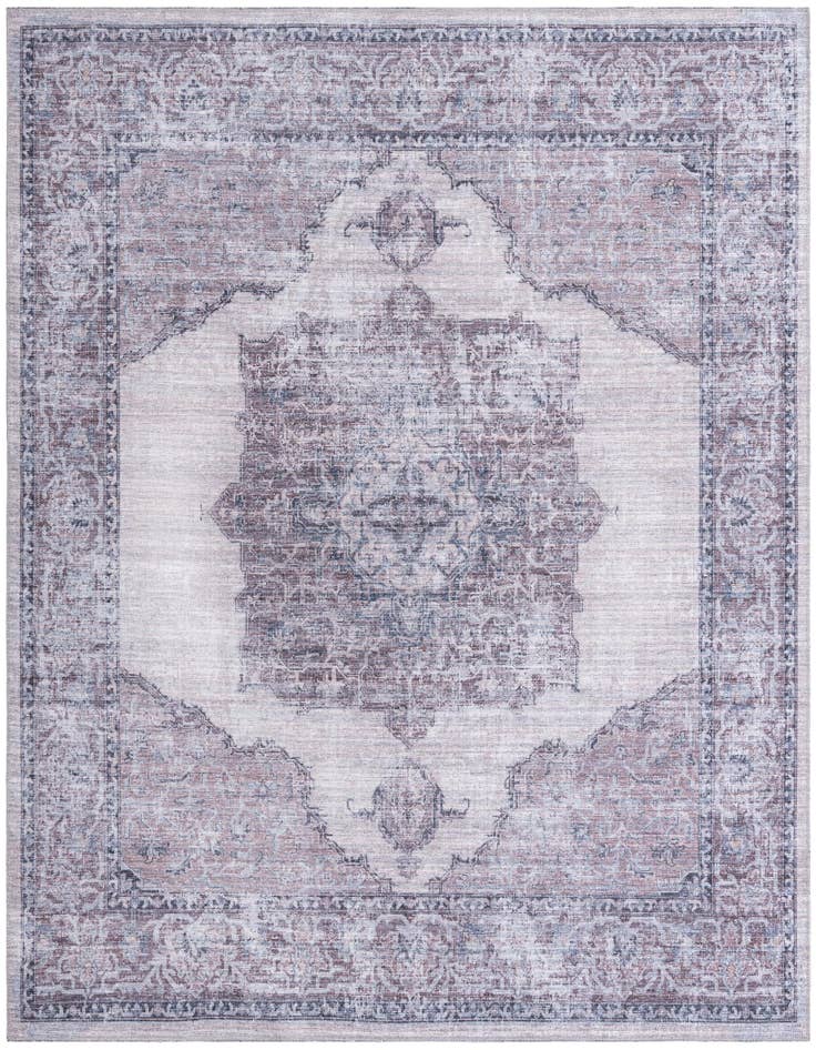 Detail image of 7' 10 x 7' 10 Washable Mangata Square Rug