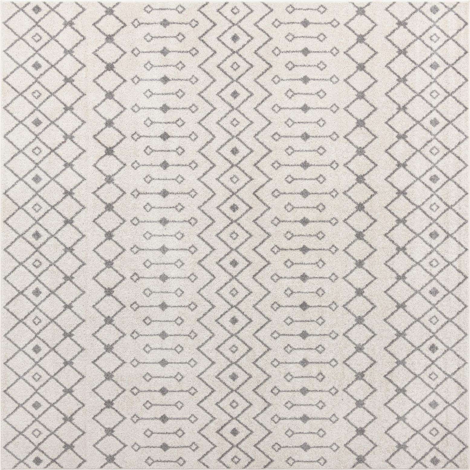 10' x 10' Moroccan Trellis Square Rug