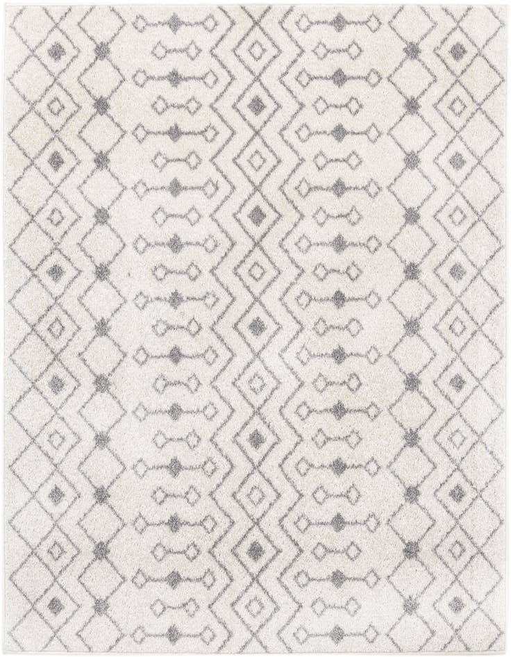 Detail image of 6' x 6' Moroccan Trellis Square Rug