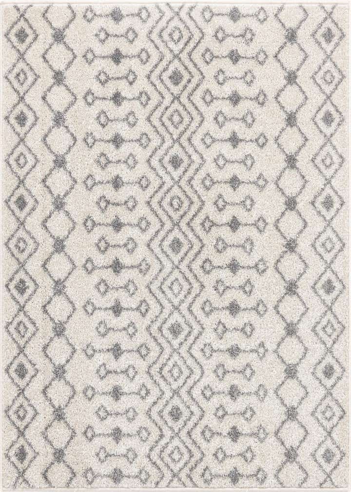 4' x 4' Moroccan Trellis Square Rug