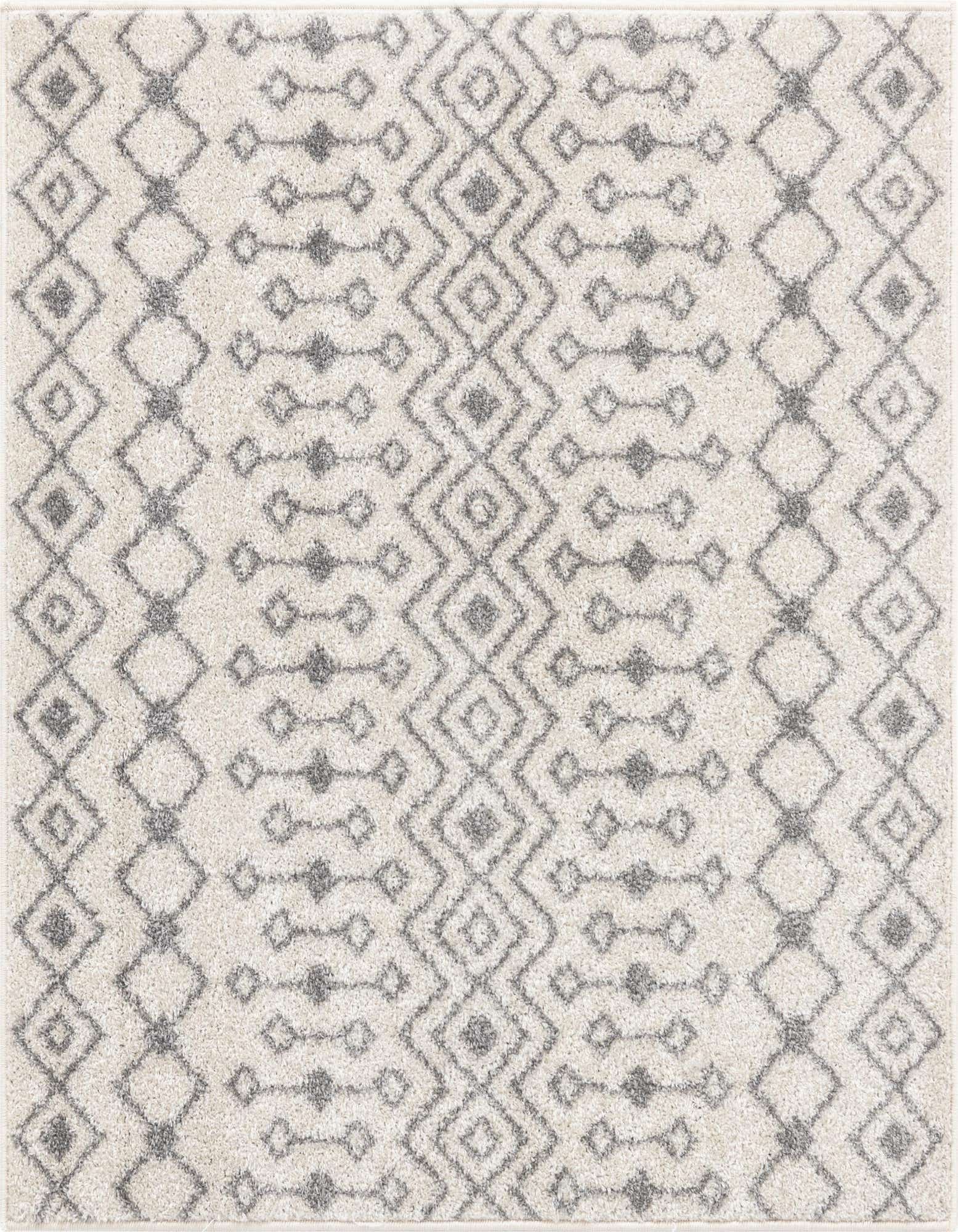 4' x 4' Moroccan Trellis Square Rug