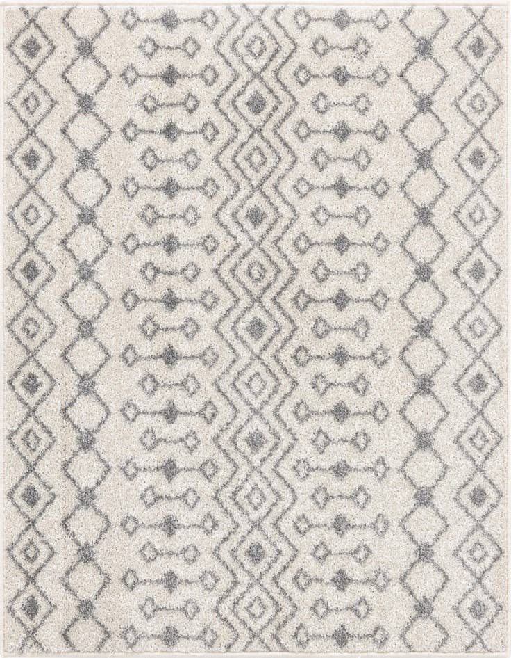 Detail image of 4' x 4' Moroccan Trellis Square Rug