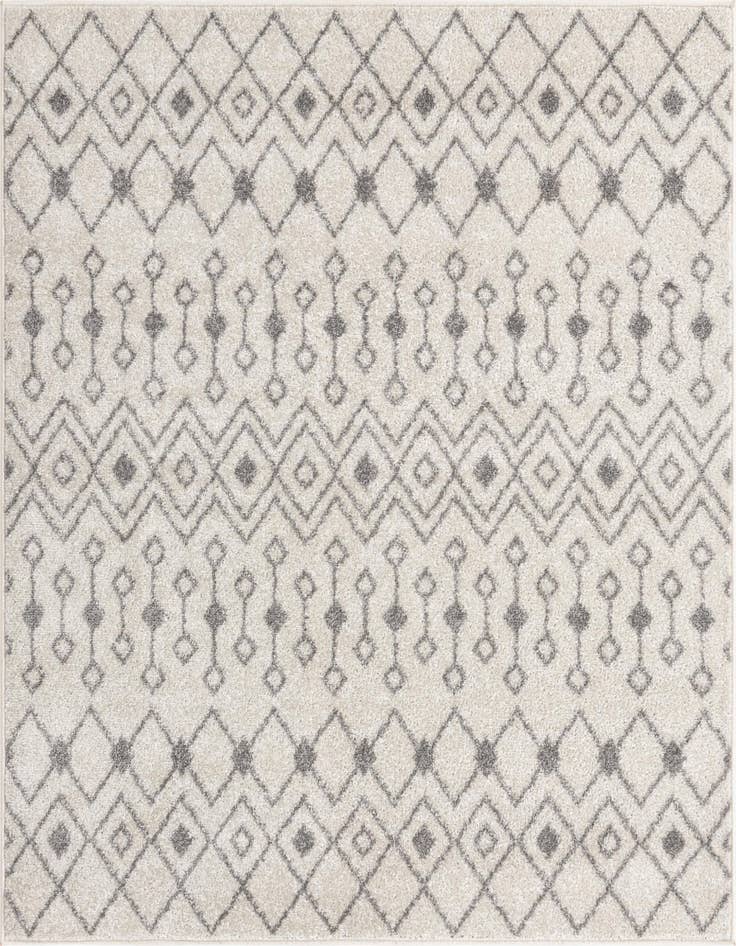 Detail image of 5' 3 x 5' 3 Moroccan Trellis Square Rug
