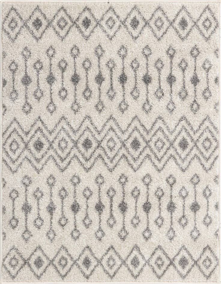 Detail image of 3' x 3' Moroccan Trellis Square Rug