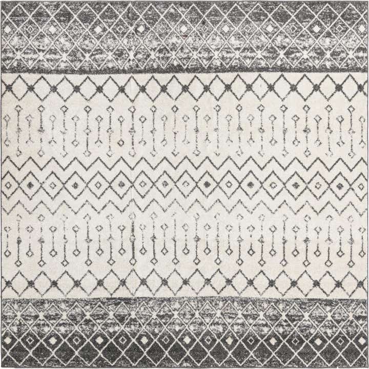 10' x 10' Moroccan Trellis Square Rug