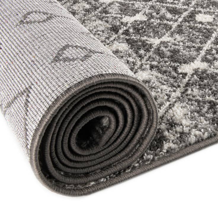 Detail image of 10' x 10' Moroccan Trellis Square Rug