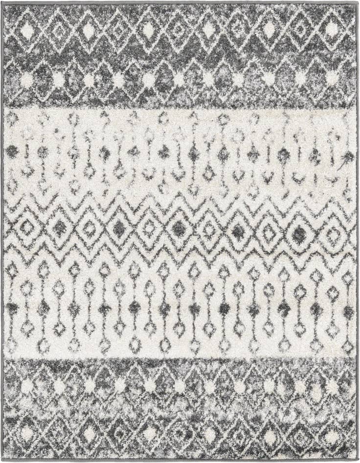 Detail image of 4' x 4' Moroccan Trellis Square Rug