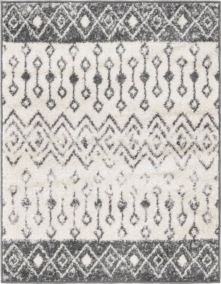 Detail image of 3' x 3' Moroccan Trellis Square Rug
