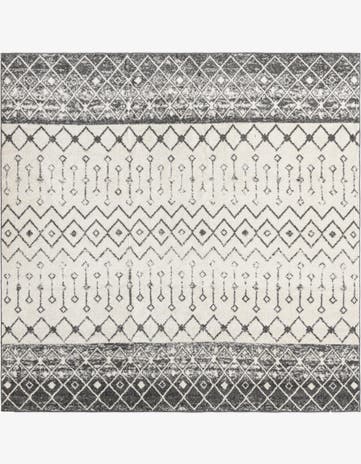 10' x 10' Moroccan Trellis Square Rug