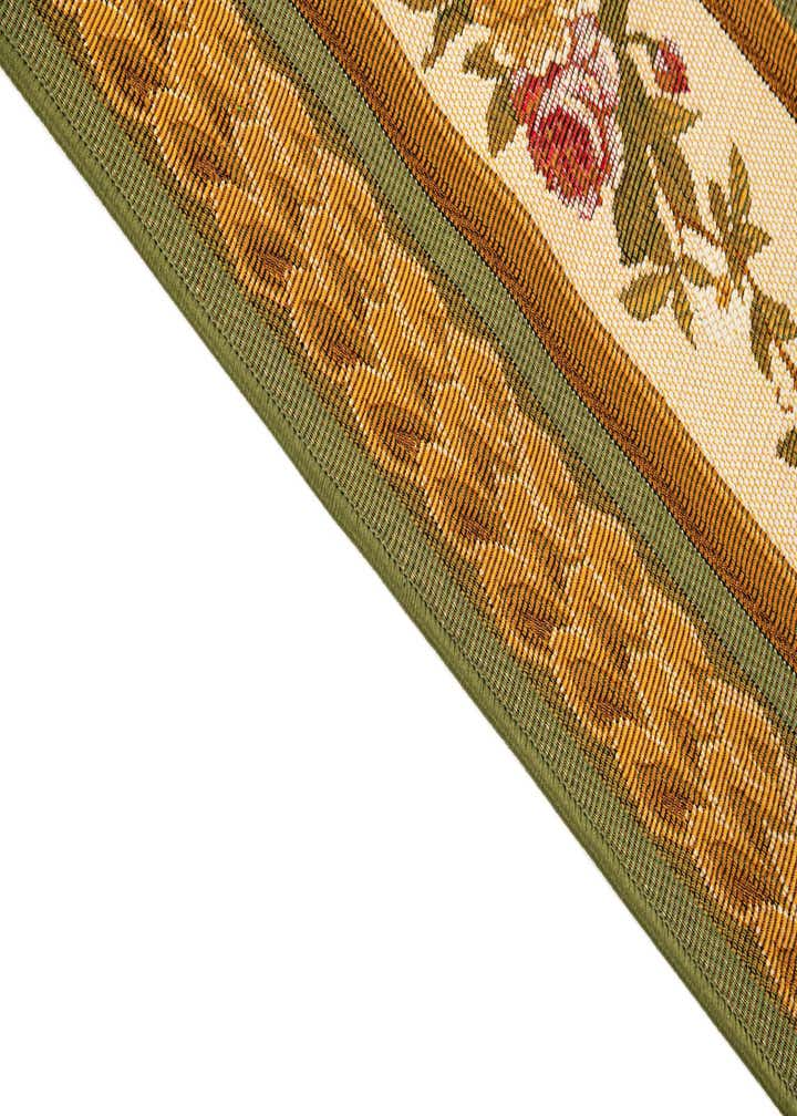 5' 2 x 7' 7 Easy-Clean Traditional Indoor / Outdoor Rug